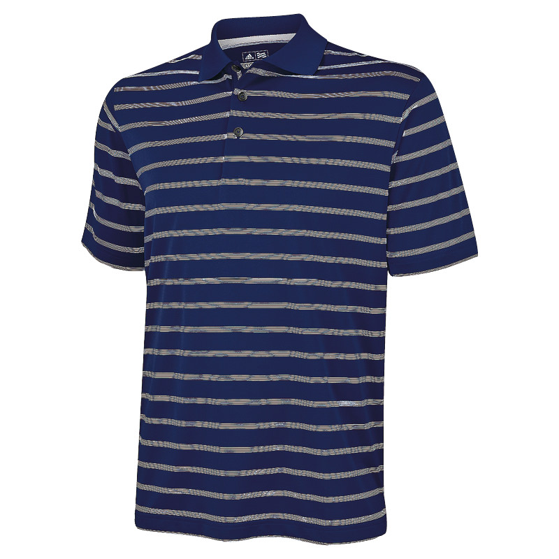 adidas¨ Textured stripe polo - C and G Embroidery