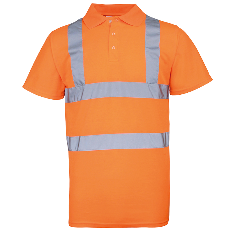 High-visibility polo - C and G Embroidery