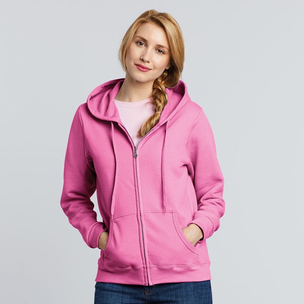 Women's Heavy Blend™ full zip hoodie - C and G Embroidery