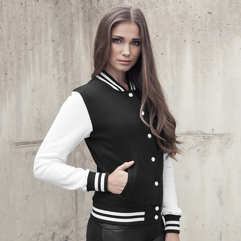 black sweat jacket womens