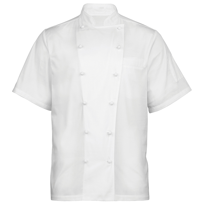 Ambassador short sleeve chef's jacket - C and G Embroidery